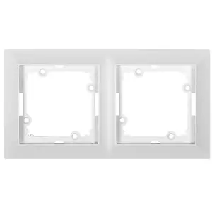 Dvojitý rám MEDIUM white 15210