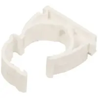 Príchytka rúrky uzatvárateľná fi22 biela