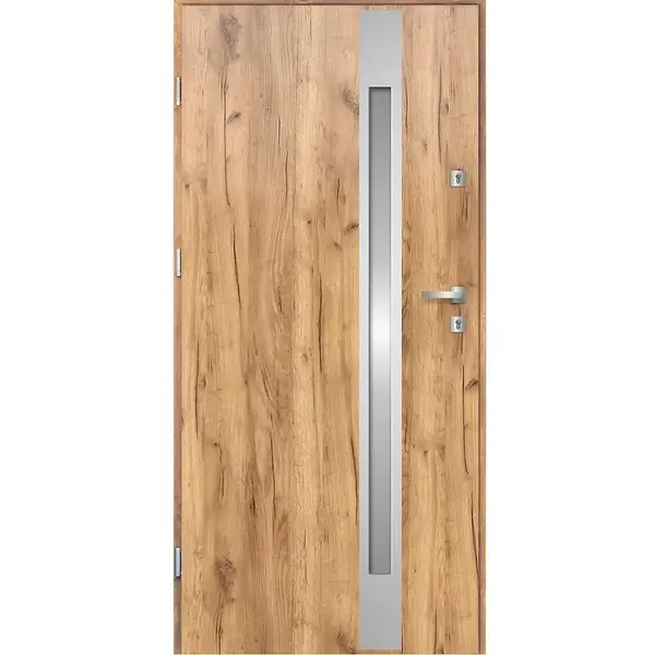 Dvere vchodové Tyfon 80L dub sonoma