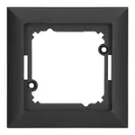 Jednonásobný rám MEDIUM black 33510