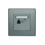 GPT-1L Jedna telefónna zásuvka RJ11 inox