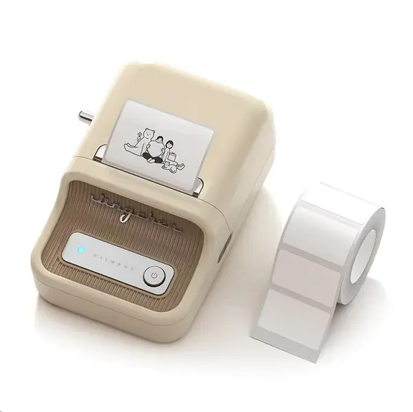 Niimbot Smart B21S 1AC1C171605 tiskárna štítků, bílá + role štítků