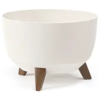 Kvetináč  ROMA 400 - krémový