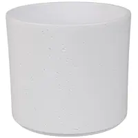 Obal na kvetináč Pillar Lava 14  cm biely mat