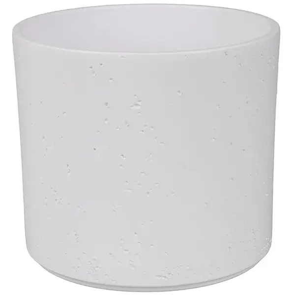 Obal na kvetináč Pillar Lava 14  cm biely mat