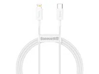 Datový kabel Baseus Superior Series Fast Charging Data Cable Type-C to iP PD 20W 1m, bílá