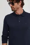 Bavlnené tričko s dlhým rukávom BOSS Pado 30