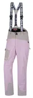 Husky Glad L M, pink/beige Dámské lyžařské kalhoty