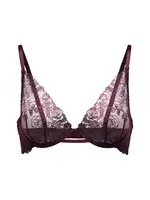 Hunkemöller Podprsenka 'HOLLIE'  vínovo červená