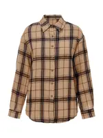 Imily Bela Blúzka  svetlohnedá / tmavohnedá / čierna