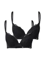 Dorina Podprsenka 'Plunge'  čierna