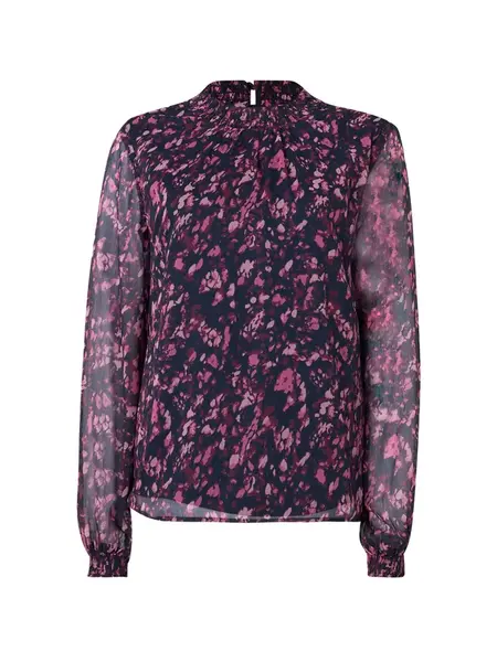 VILA Blúzka 'VIFALIA'  svetlofialová / čierna