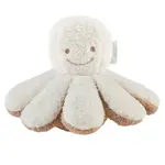 NATTOU Hračka plyšová chobotnička ecru 20cm, 0m+
