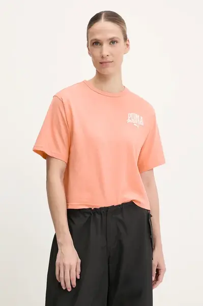 Bavlněné tričko Puma