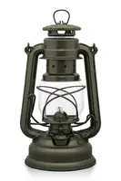 Petrolejová lampa Feuerhand Hurricane Lantern 276 25,5 x 15,5 cm zelená barva