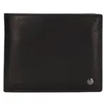 Pánská kožená peněženka Bugatti Mateo - černá