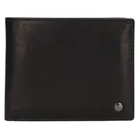Pánská kožená peněženka Bugatti Mateo - černá