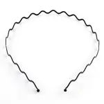 Hair Accessories Iron Wavy Hair Band Findings