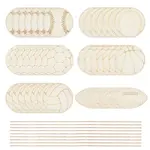 Sports Ball Wooden Pendants Decorations