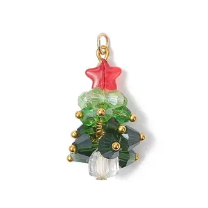 Brass Glass Pendants