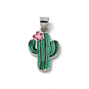 Brass Enamel Pendants