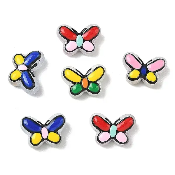 Transparent Glass Enamel Beads