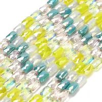 Electroplate Glass Beads Strands