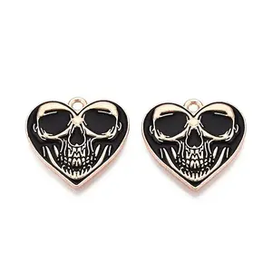 Halloween Theme Alloy and Enamel Pendants