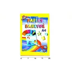 Papiere farebné W A4, 34 listov, 80g