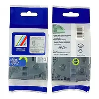 Kompatibilní páska s Brother TZ-M911 / TZe-M911, 6mm x 8m, černý tisk / stříbrný podklad