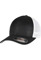 FLEXFIT 360 OMNIMESH CAP 2-TONE černá/bílá