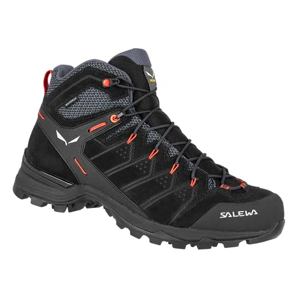 Salewa Alp mate mid wp EU 44, Black Out/Fluo Orange Pánské boty