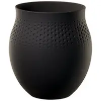 Váza Perle, velká, kolekce Manufacture Collier noir - Villeroy & Boch