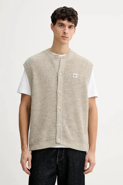 Vesta s přídavkem vlny American Vintage béžová barva, MCRA19B