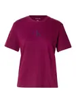 Calvin Klein Jeans Tričko 'CLASSIC'  modrá / fialová