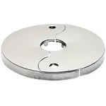 Rozeta 3/4˝ delená plochá, nehrdzavejúca oceľ h-6, d-70