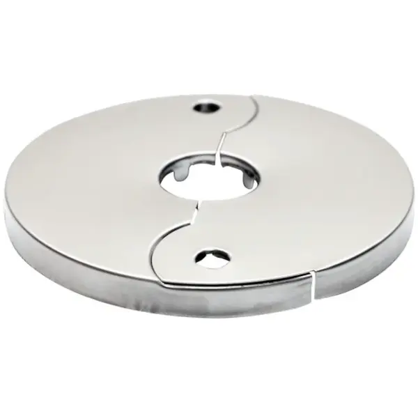 Rozeta 3/4˝ delená plochá, nehrdzavejúca oceľ h-6, d-70