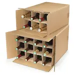 20 x Přepravní krabice na víno na 1 láhev