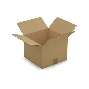 20 x Kartonová krabice 250x250x190mm, hnědá, klopová,třívrstvá vlnitá lepenka (3VVL) | RAJA