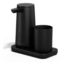 Simplehuman bezdotykový dávkovač penového mydla – 296 ml + kelímok matná čierna dobíjací ST1098