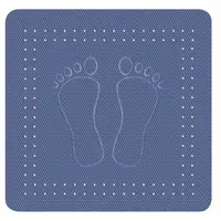 Kleine Wolke Foot protiskluzová podložka do vany modrá 55x55 cm 4388720002
