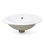 Zápustné umývadlo Multi Eur 51x45,5 cm otvor pre batériu uprostred 1791NEW