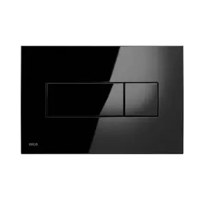 Ovládacie tlačidlo Alca plast čierna lesklá M378