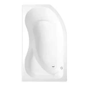 Roth Activa asymetrická vaňa 170x90 cm akrylát ľavá 8170000