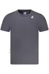 K-WAY MEN&#39;S SHORT-SLEEVED T-SHIRT BLUE