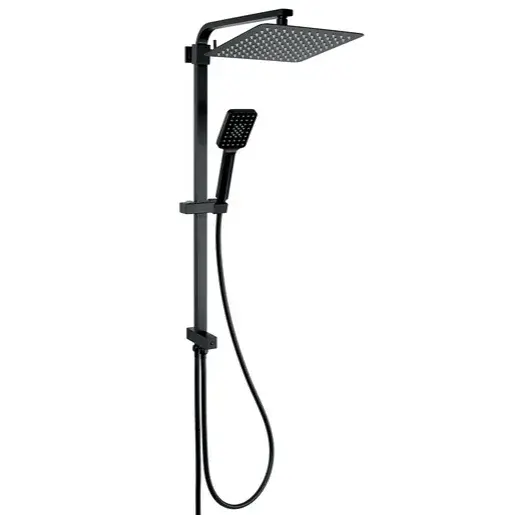 Sprchový systém Novaservis bez batérie čierna SET033.5