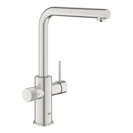 Grohe GROHE Blue Pure 2022 drezová batéria s filtrom supersteel 30601dc0 G30601DC0