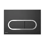 Ravak Chrome ovládacie tlačidlo čierna X01797