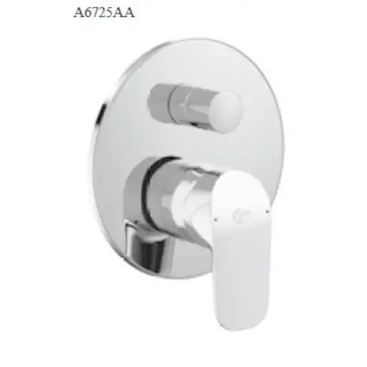 Ideal Standard Ceraflex sprchová a vaňová batéria bez podomietkového telesa chróm A6725AA