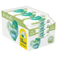 Pampers Harmonie Aqua vlhčené ubrousky 15x48 ks